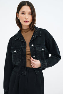 Rockland Denim Jacket | Black