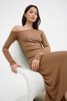 Angela Dress | Chestnut