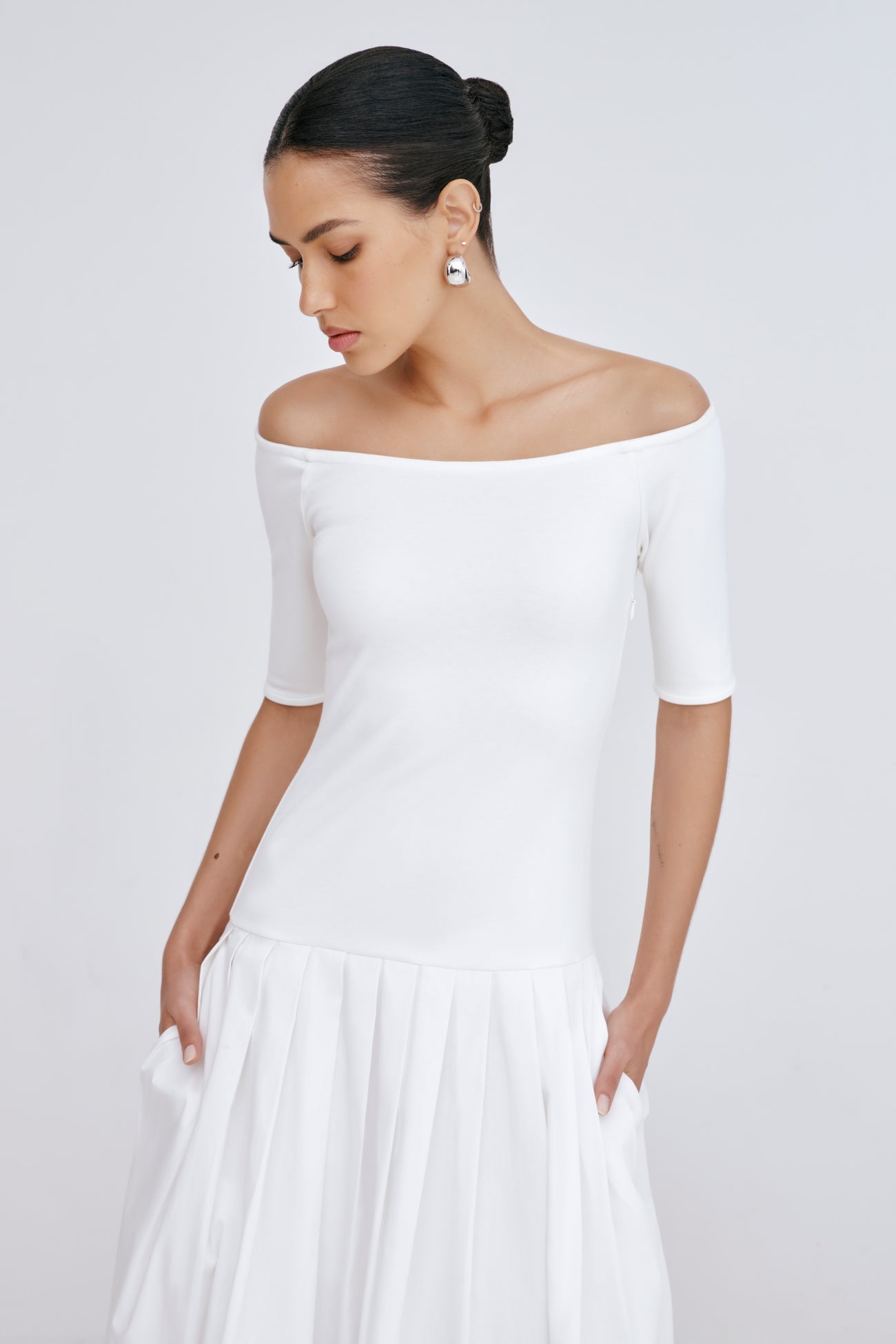Mila Dress | Off White