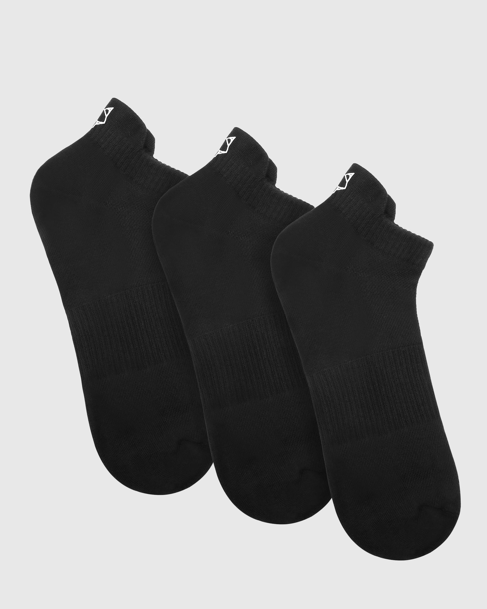 Mens | 3 Pack Mens Ankle Socks | Black