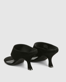 Womens | Mercer Suede Heel | Black