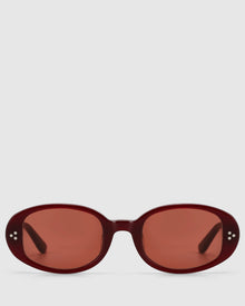 Womens | Milan Sunglasses | Burgundy