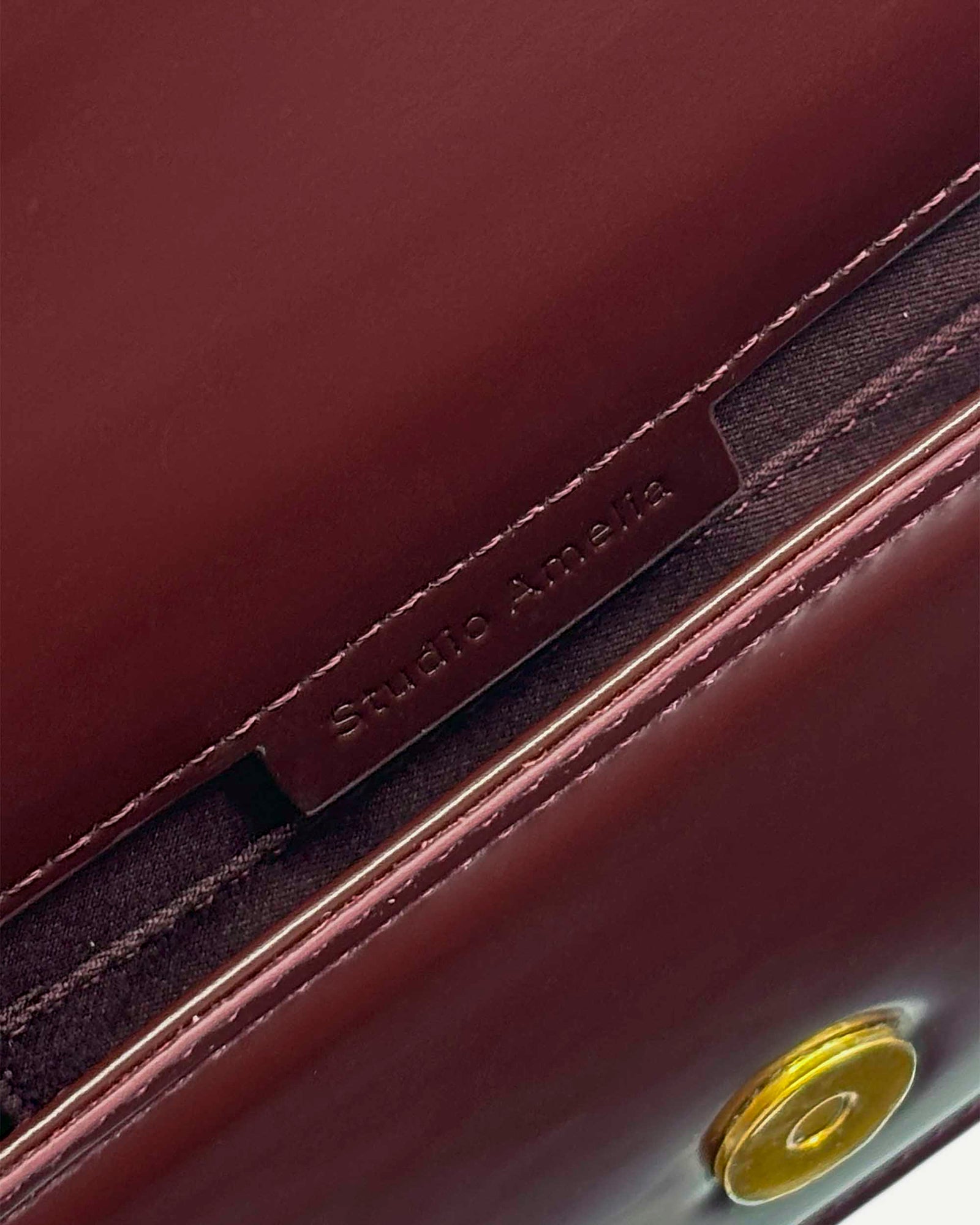 Audrey Mini Clutch | Burgundy