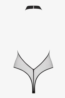 Backless one-piece swimsuit - Minuit