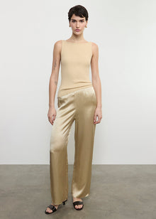 Silk Satin Pantlet | Blonde