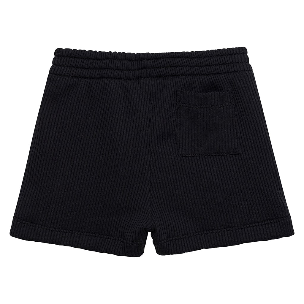 Mini Swim Trunk | Black Rib