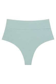 Full Coverage High Rise Bikini Bottom | Powder Blue