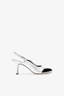 Jamie Cutout Sandals | Silver