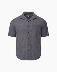 Mens | Stretch Yarn Dyed Vacation Shirt | Navy