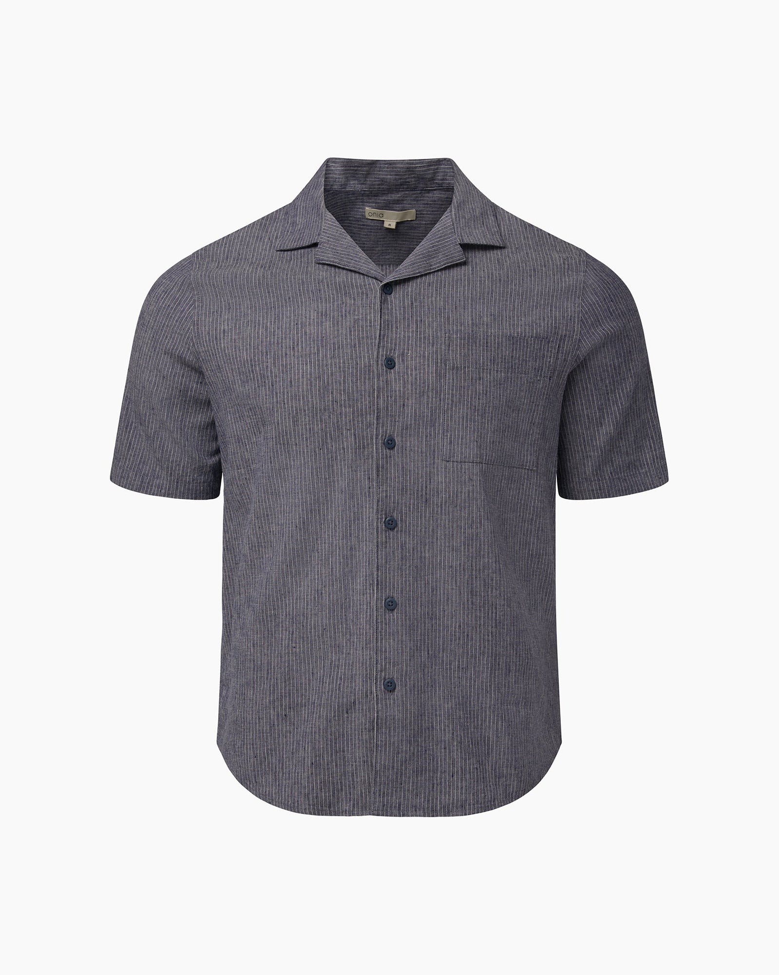 Mens | Stretch Yarn Dyed Vacation Shirt | Navy