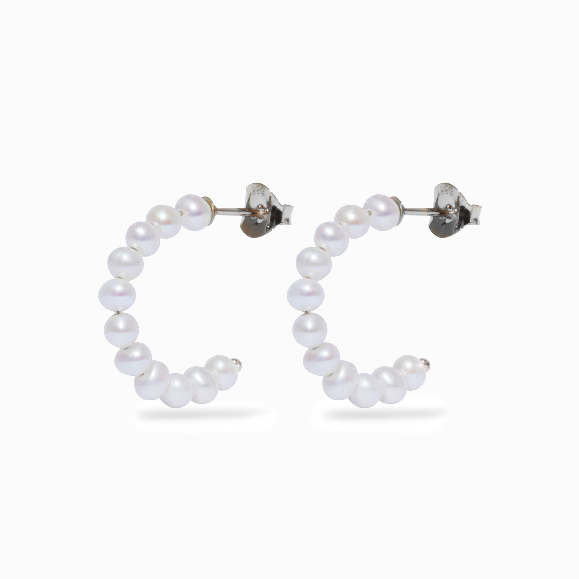 Delilah Earrings | Sterling Silver | Freshwater Pearls