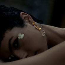 Cochlia Mini Earring | 18K Gold Plated | Topaz