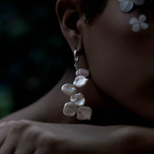 Orchid Earring | Silver | Freshwater Pearls