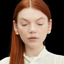 Constantine Earrings | 18K Gold Vermeil | Freshwater Pearls