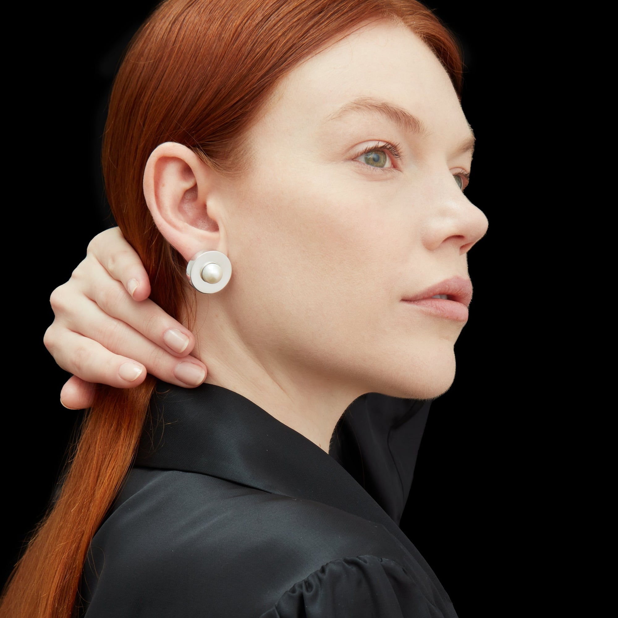 Constantine Earrings | Silver | Freshwater Pearls