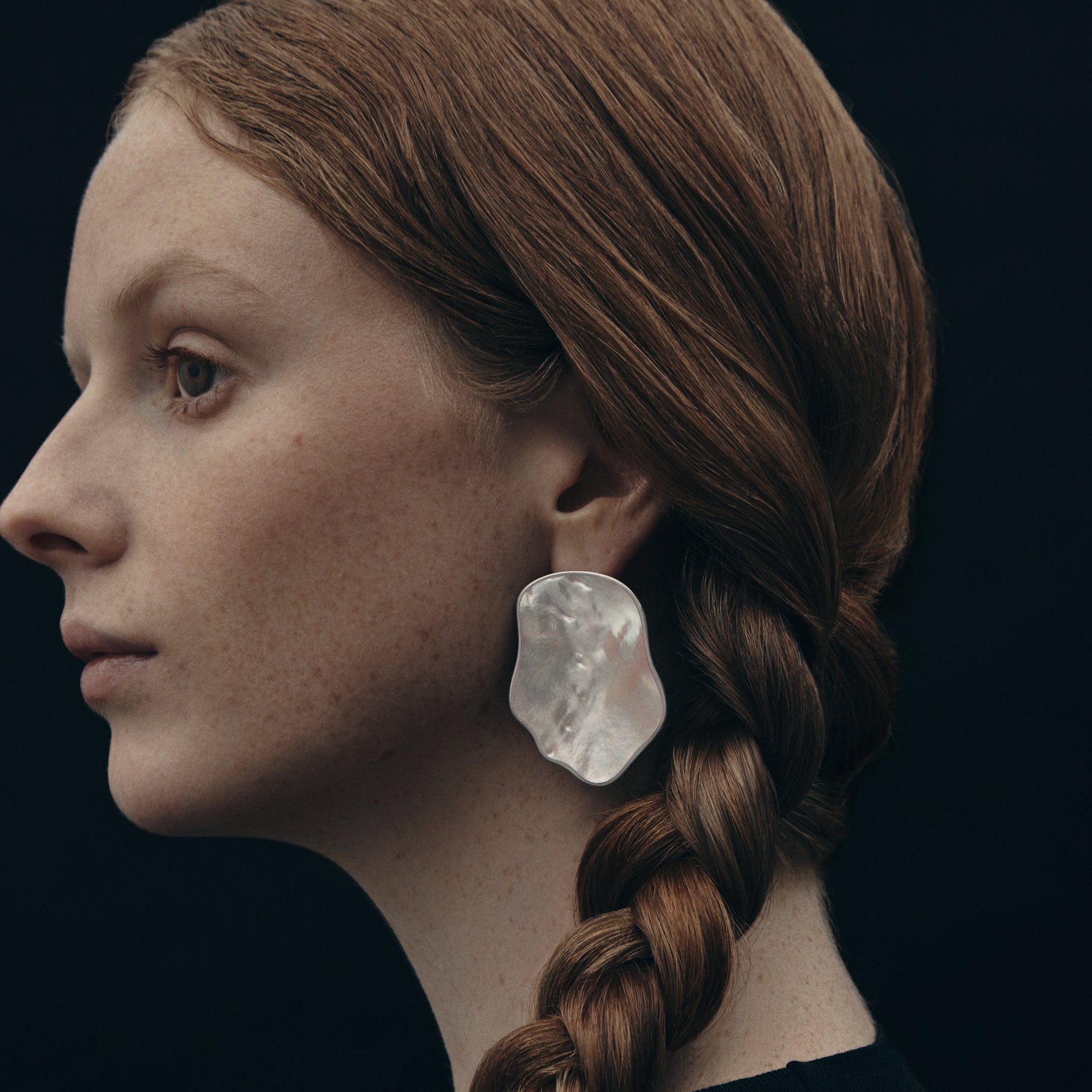 Wynona Earrings | 18K Gold Plated | Mother of Pearl