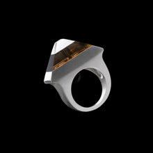 Pris Ring | Silver | Smokey Quartz