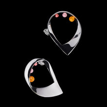 Orbita Earrings | Silver | Multicolor