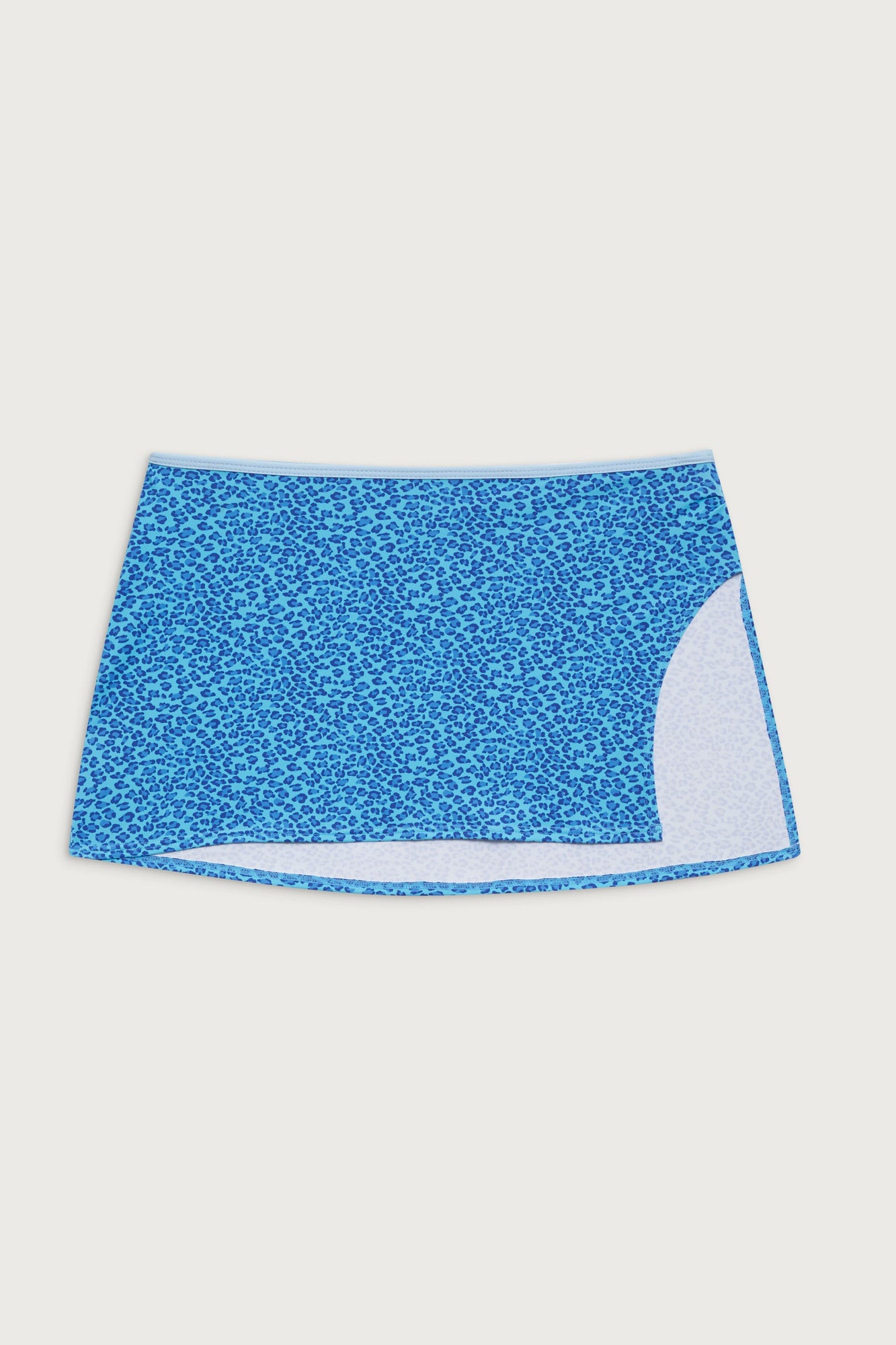 Marly Mini Skirt - Cobalt Cheetah