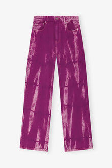 Marri Jeans in Purple Overdyed Denim | Boysenberry