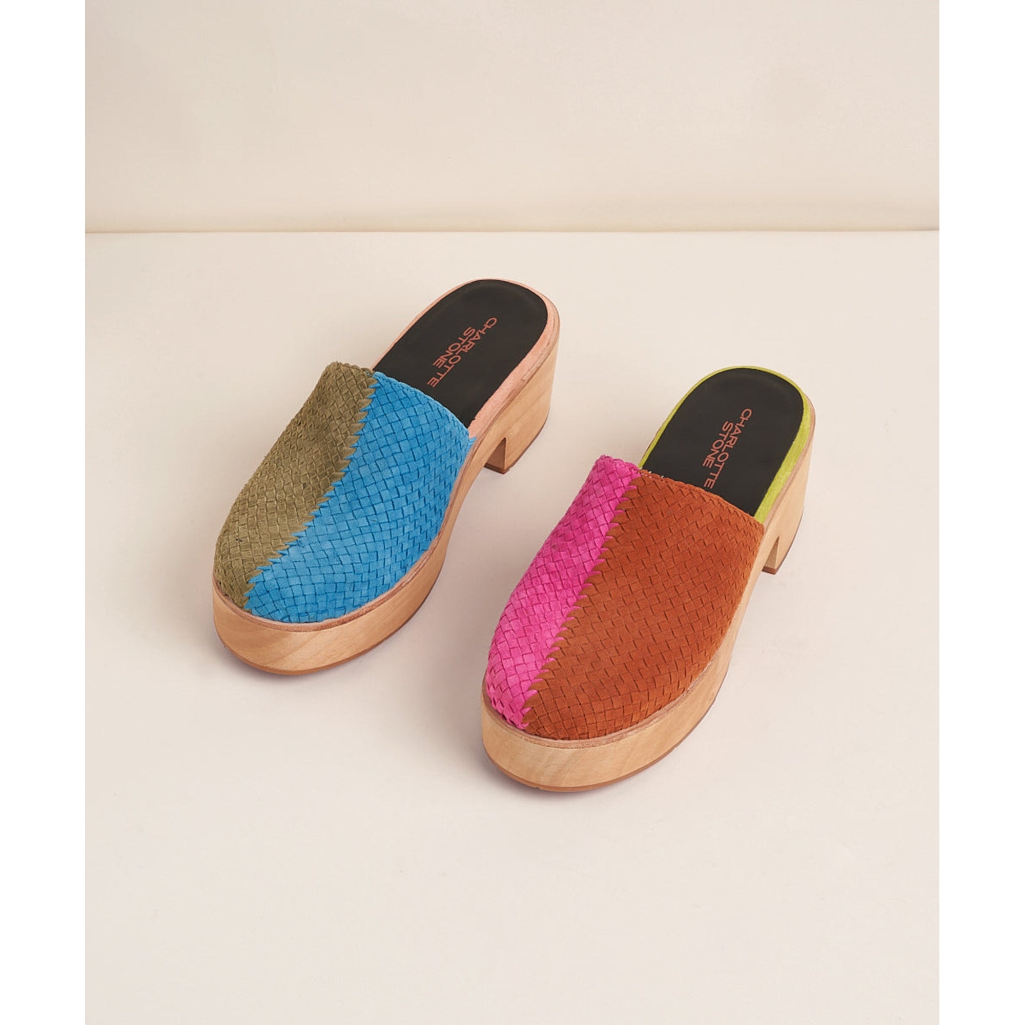 Martino Low Heel Wooden Clog | Nassau