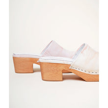 Martino Low Heel Wooden Clog | Sundown