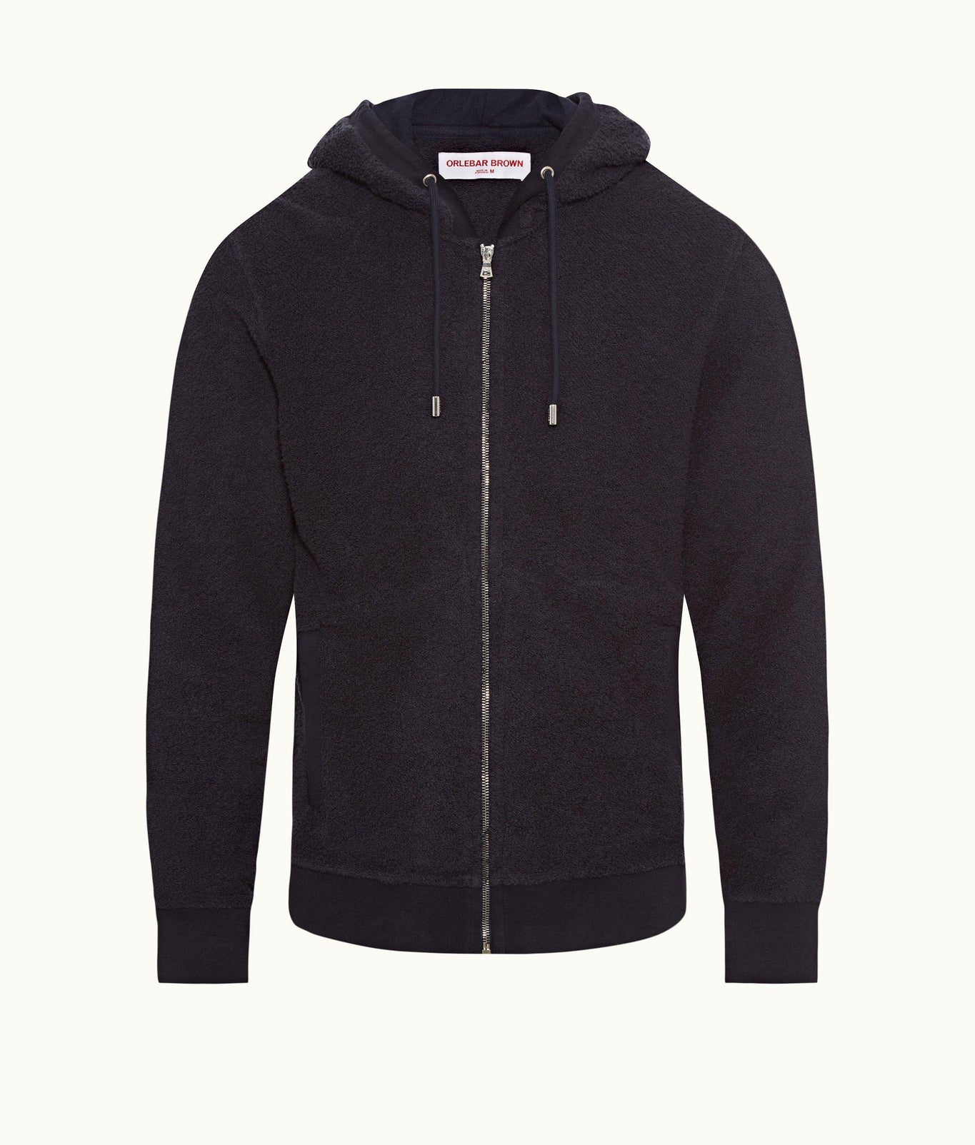 Mathers Zip-Thru Hooded Sweatshirt | Dark Nocturnal Navy