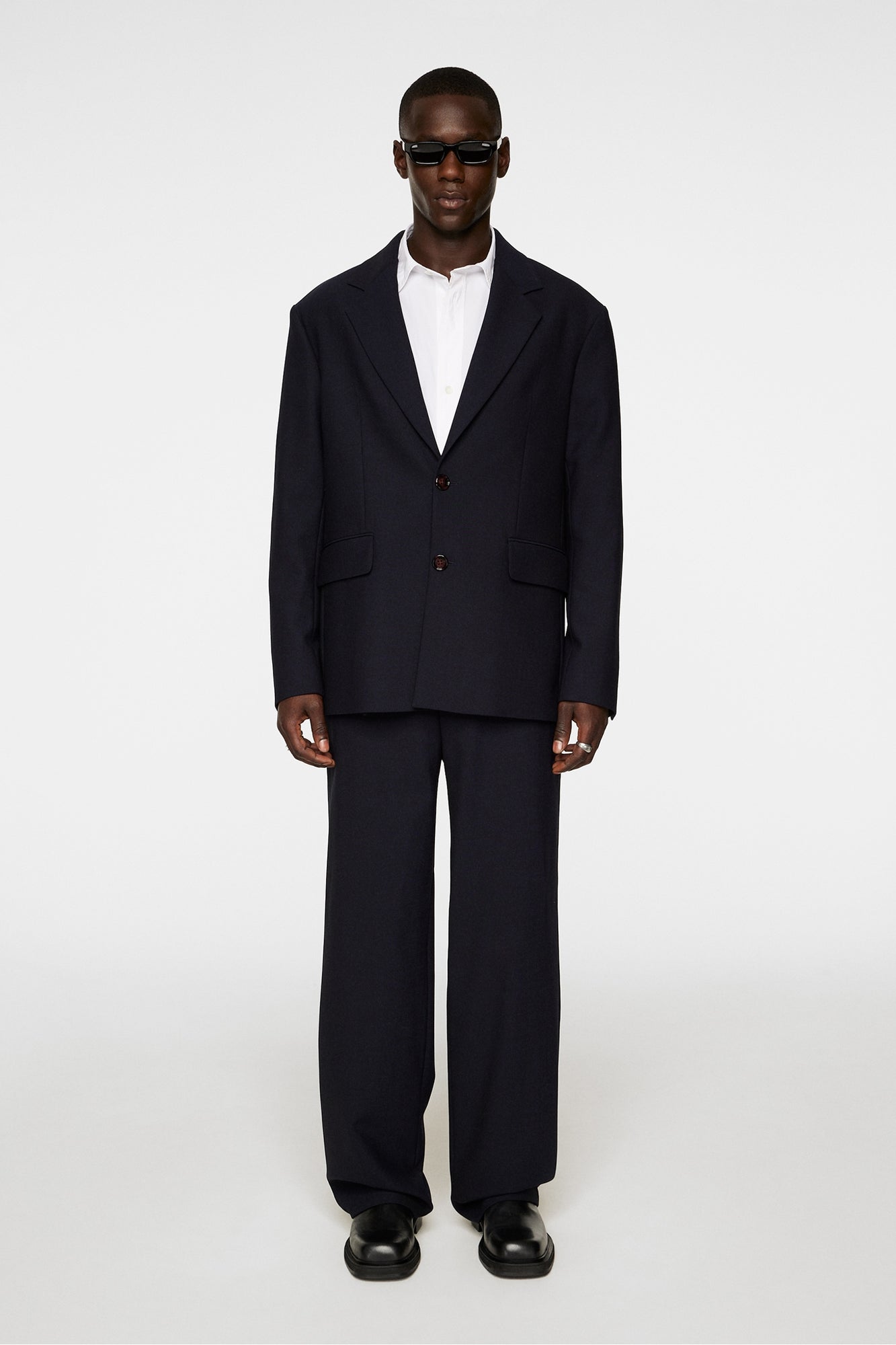 Men | Abel U Oversized Blazer | JL Navy