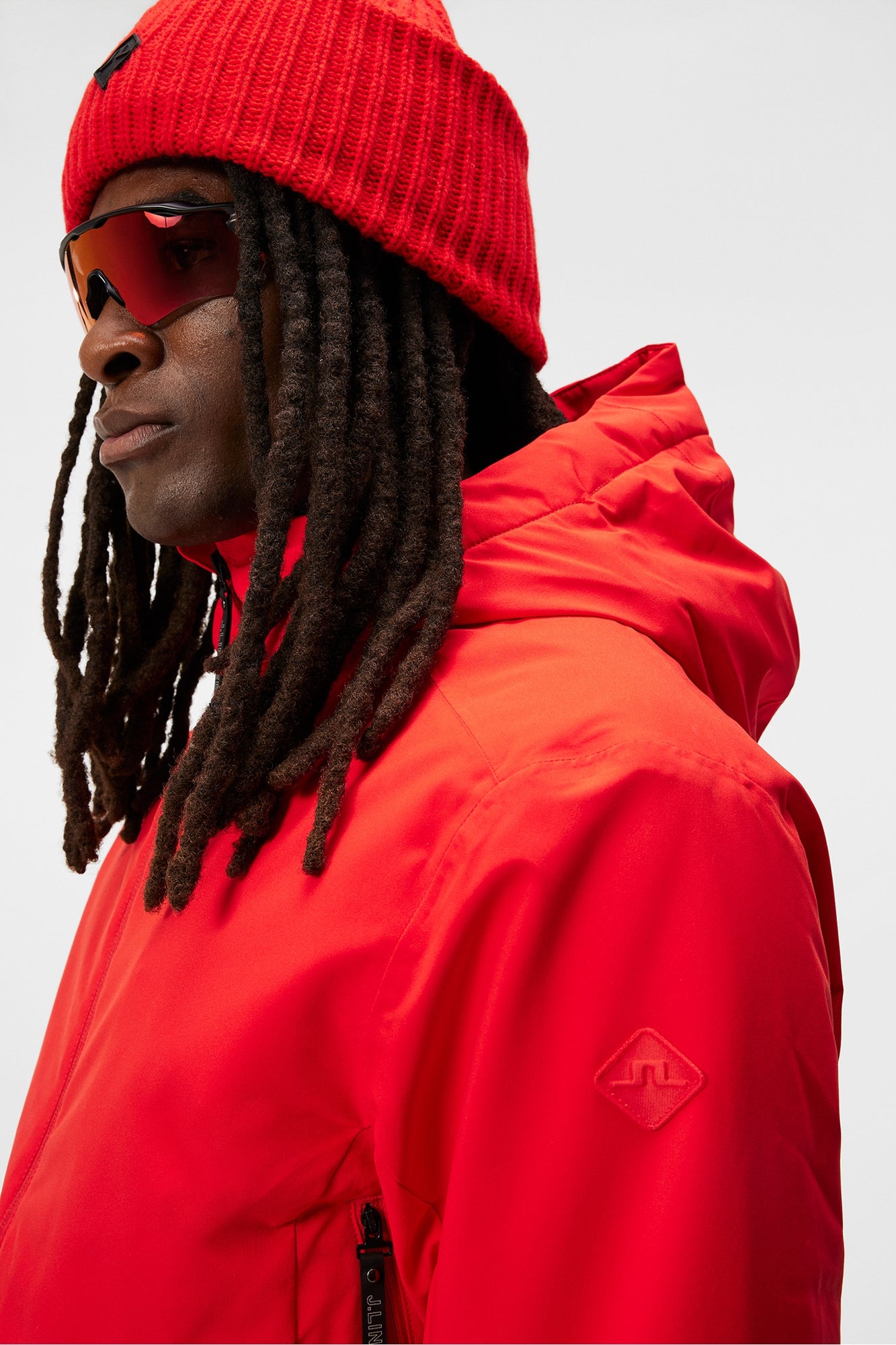 Men | Ace Jacket | Fiery Red