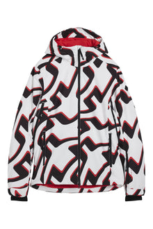 Men | Ace Jacket Printed | Bridge Wave Xl White