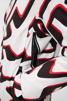 Men | Ace Jacket Printed | Bridge Wave Xl White