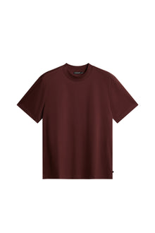 Men | Ace Mock Neck T-Shirt | Bitter Chocolate