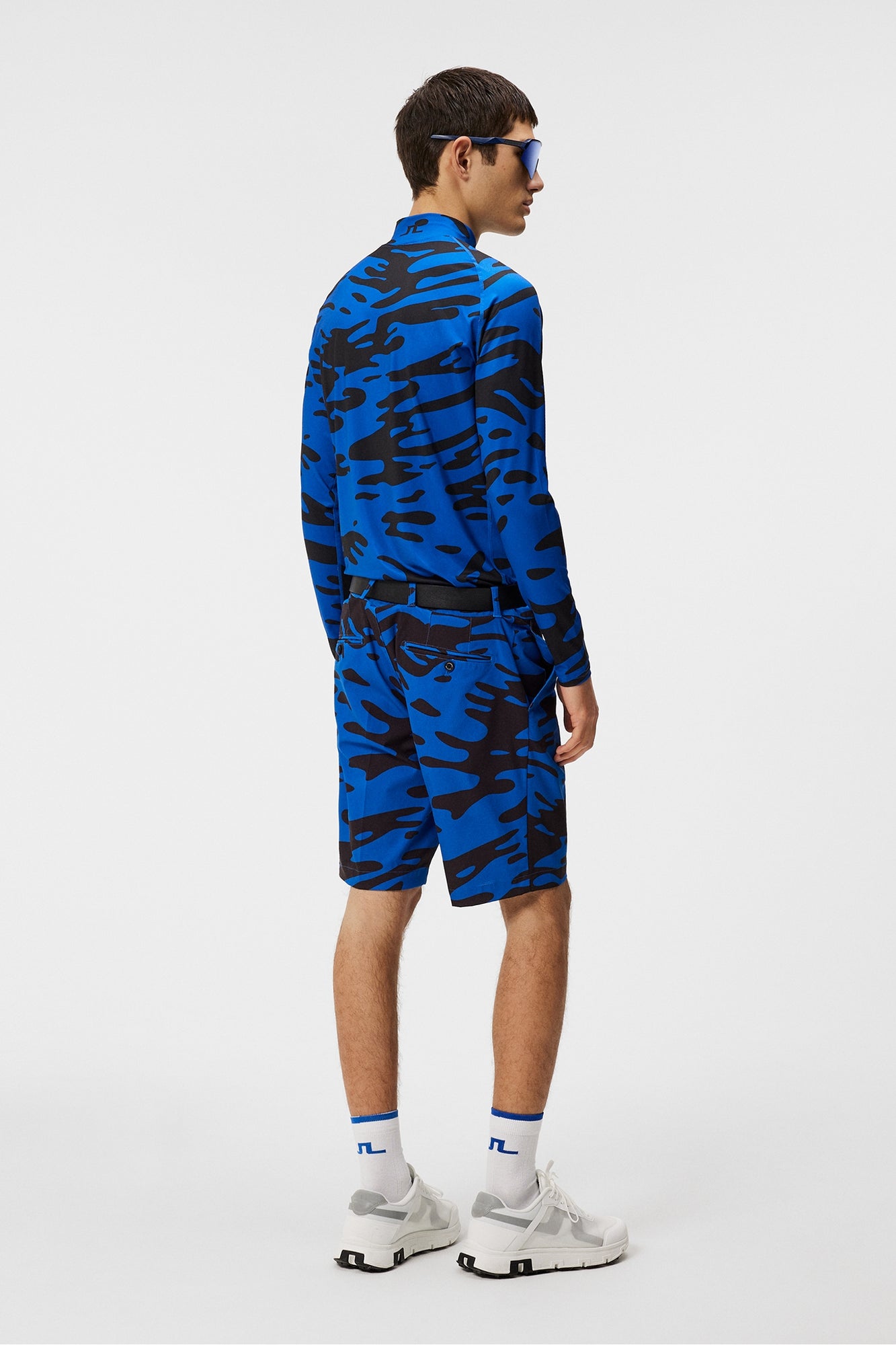 Men | Aello Soft Compression Print | Neptune Nautical Blue