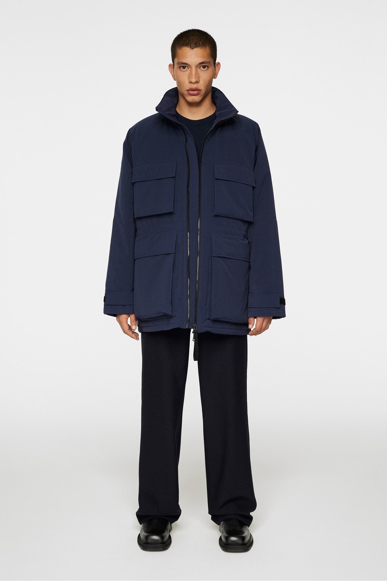 Men | Archie Padded 4 Pkt Jacket | JL Navy