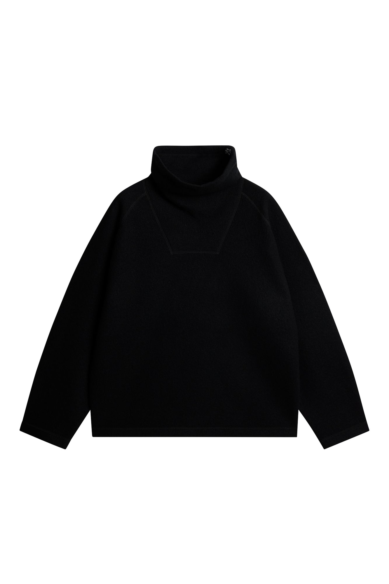 Men | Armond Wool Anorak Sweater | Black