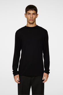 Men | Arnie Mock Neck Ls T-Shirt | Black