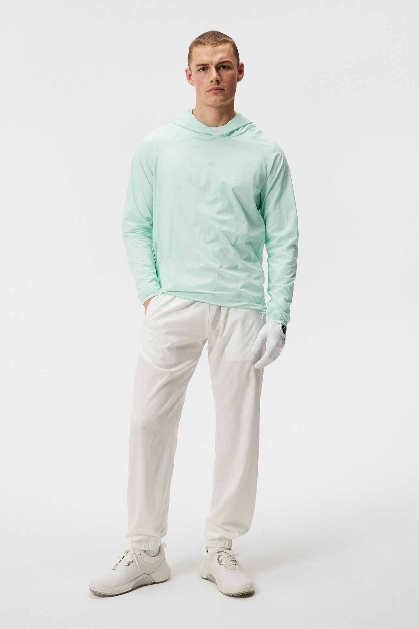 Men | Arron Stretch Wind Hoodie | Honeydew