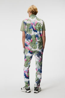 Men | Ash Light Packable Vest Print | Calypso Oil Green