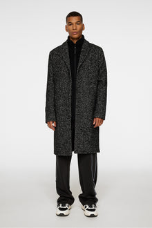 Men | August Wool Coat | Black