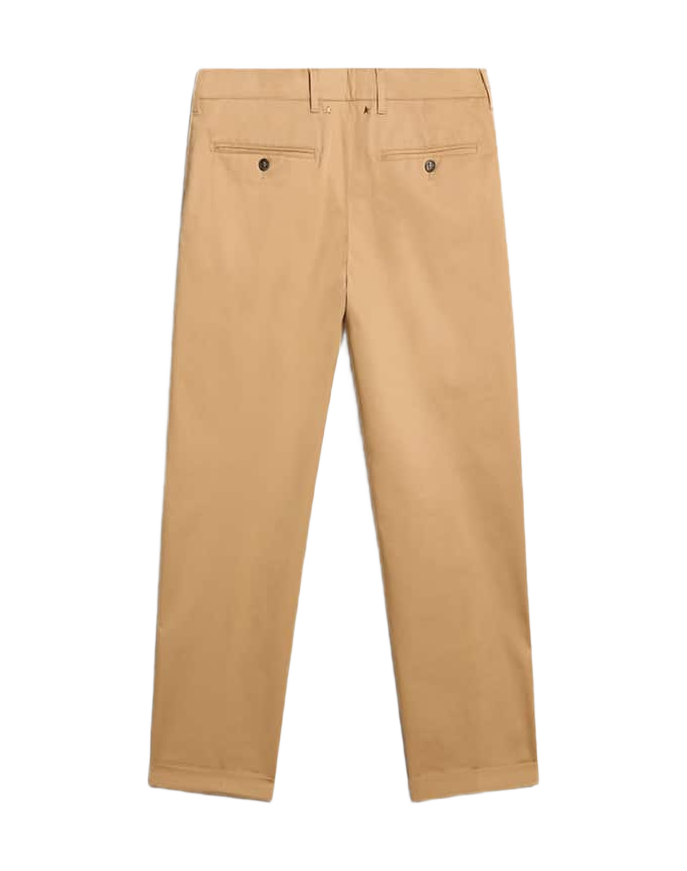 Men | Beige Cotton Chino Pants | Beige