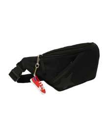 Men | Black Nylon Journey Belt Bag