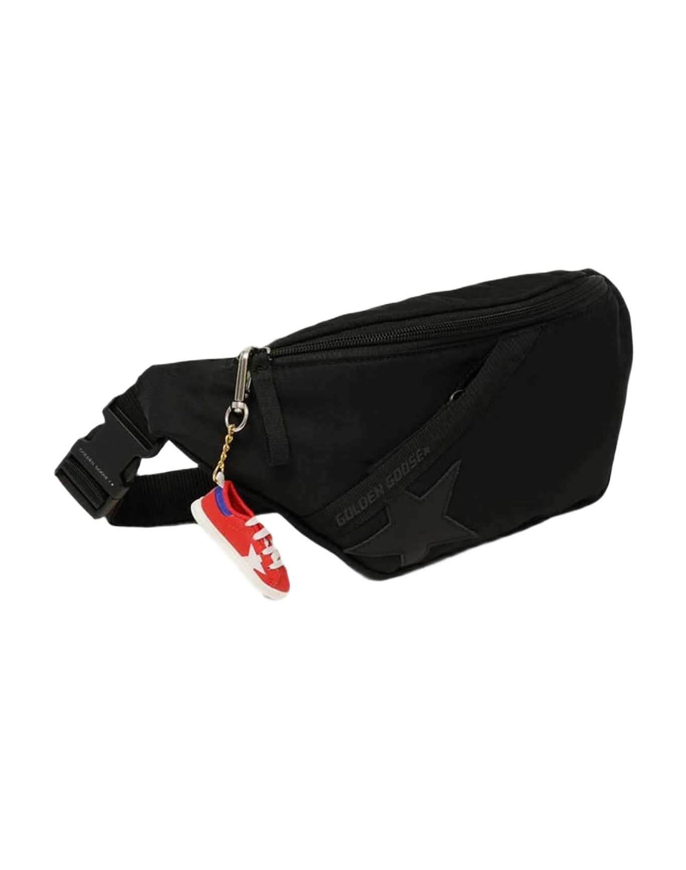 Men | Black Nylon Journey Belt Bag