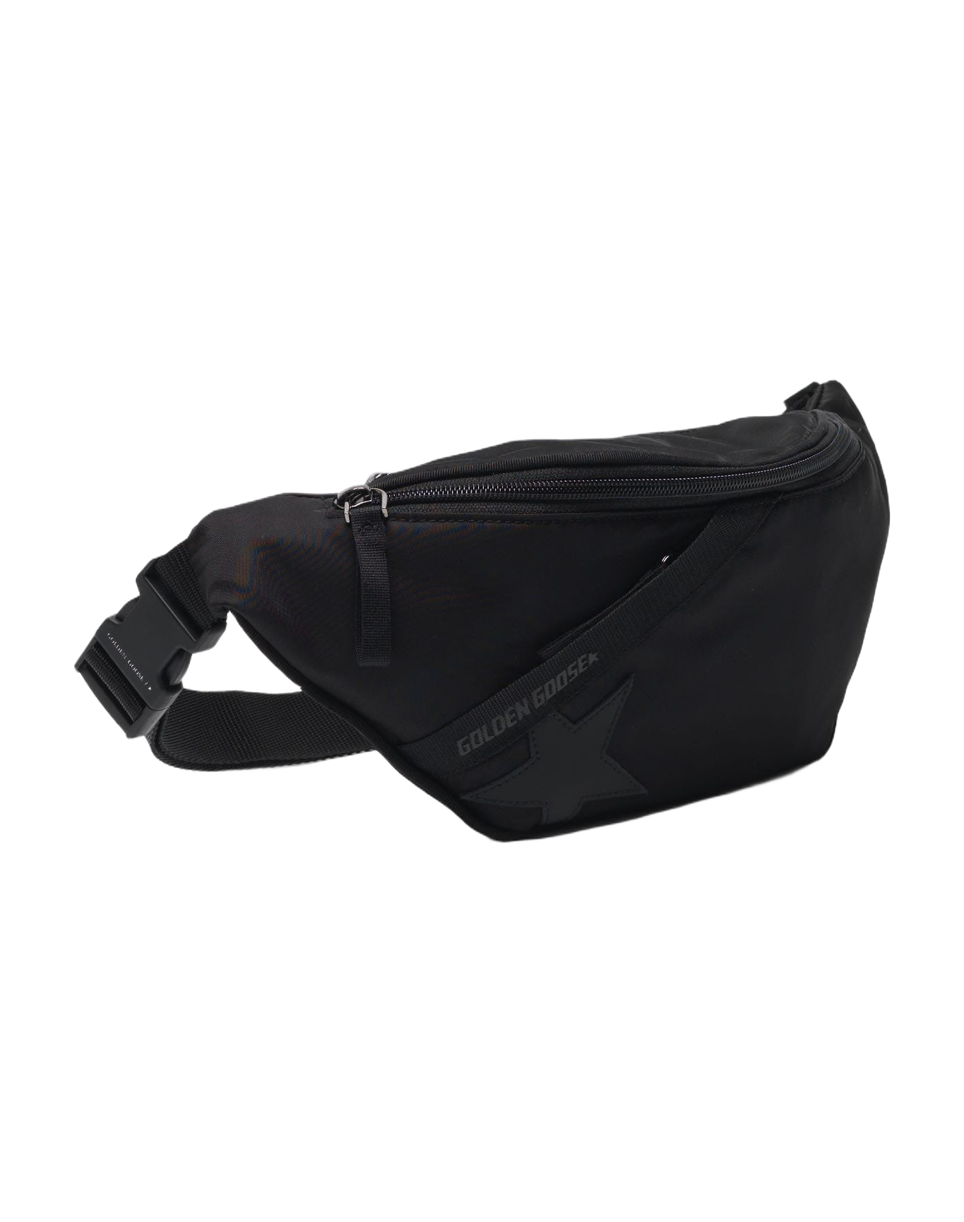Men | Black Nylon Journey Belt Bag
