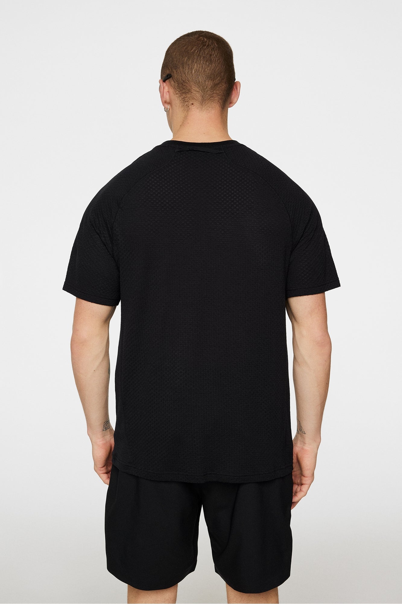 Men | Brent Wool T-Shirt | Black
