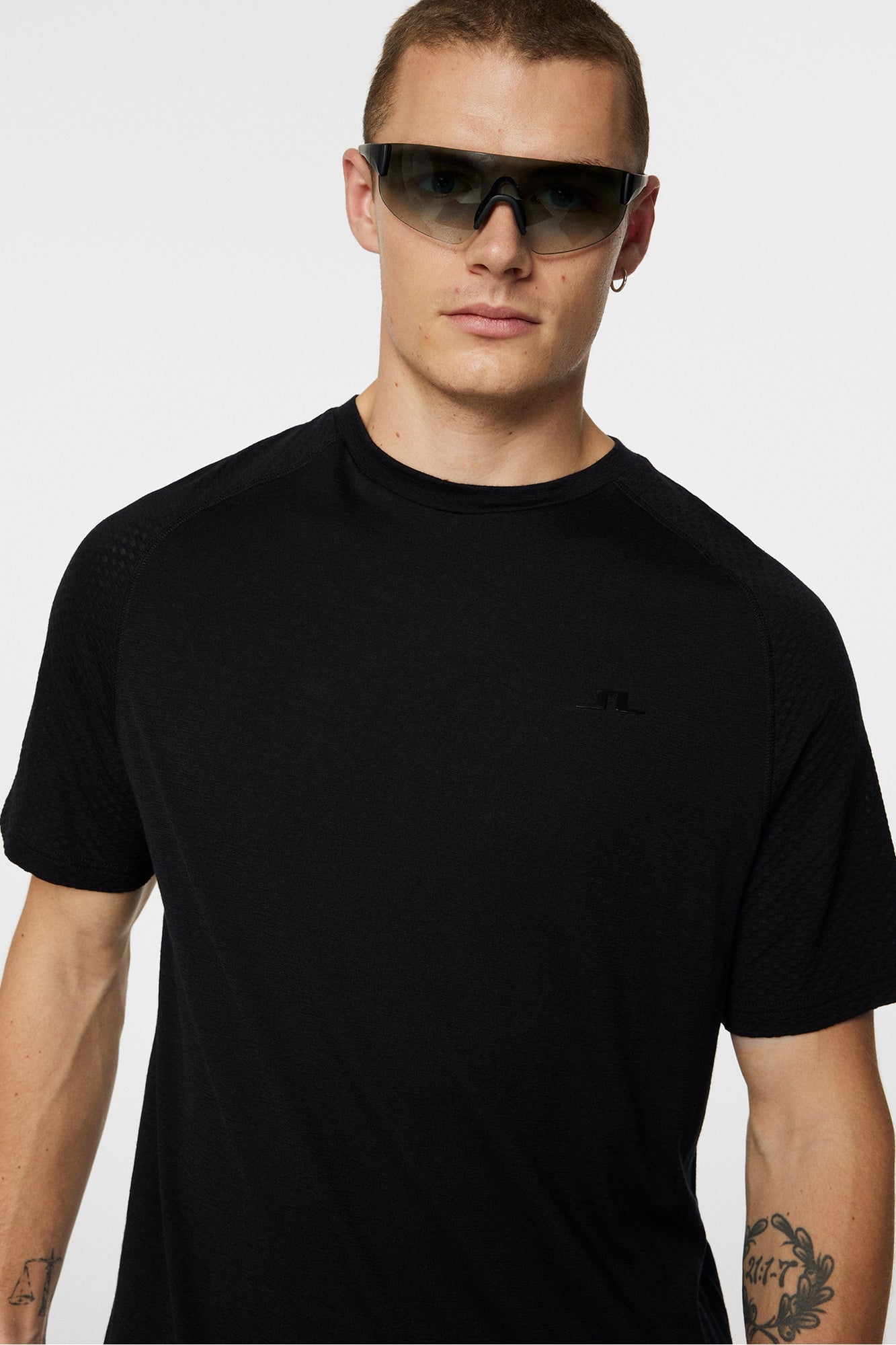 Men | Brent Wool T-Shirt | Black
