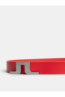 Men | Bridger Leather Belt | Fiery Red