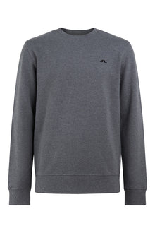 Men | Cal Creneck Sweat | Mid Grey Melange