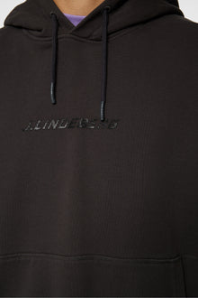 Men | Callan Logo Hoodie | Washed Black
