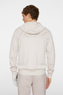 Men | Cameron Hooded Knit Full Zip | Moonbeam