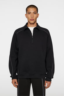 Men | Canter Quarter Zip Sweat | Black